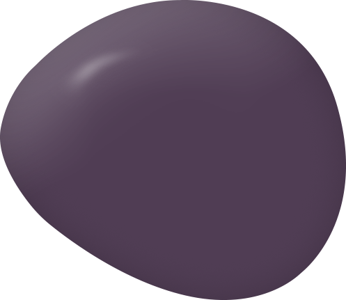 Opulence plum purple paint color swatch by Country Chic Paint